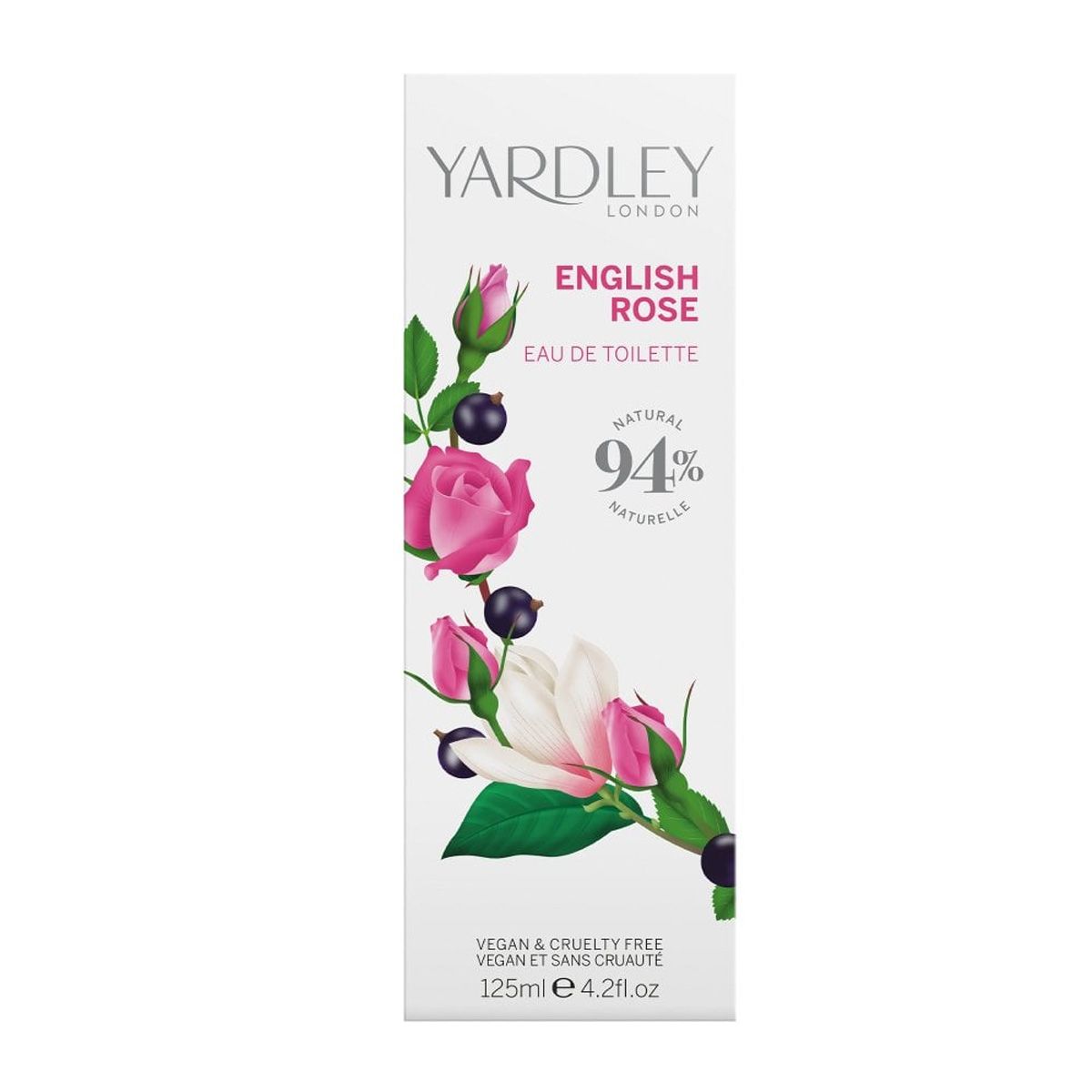Yardley London English eau de toilette rose 125ml