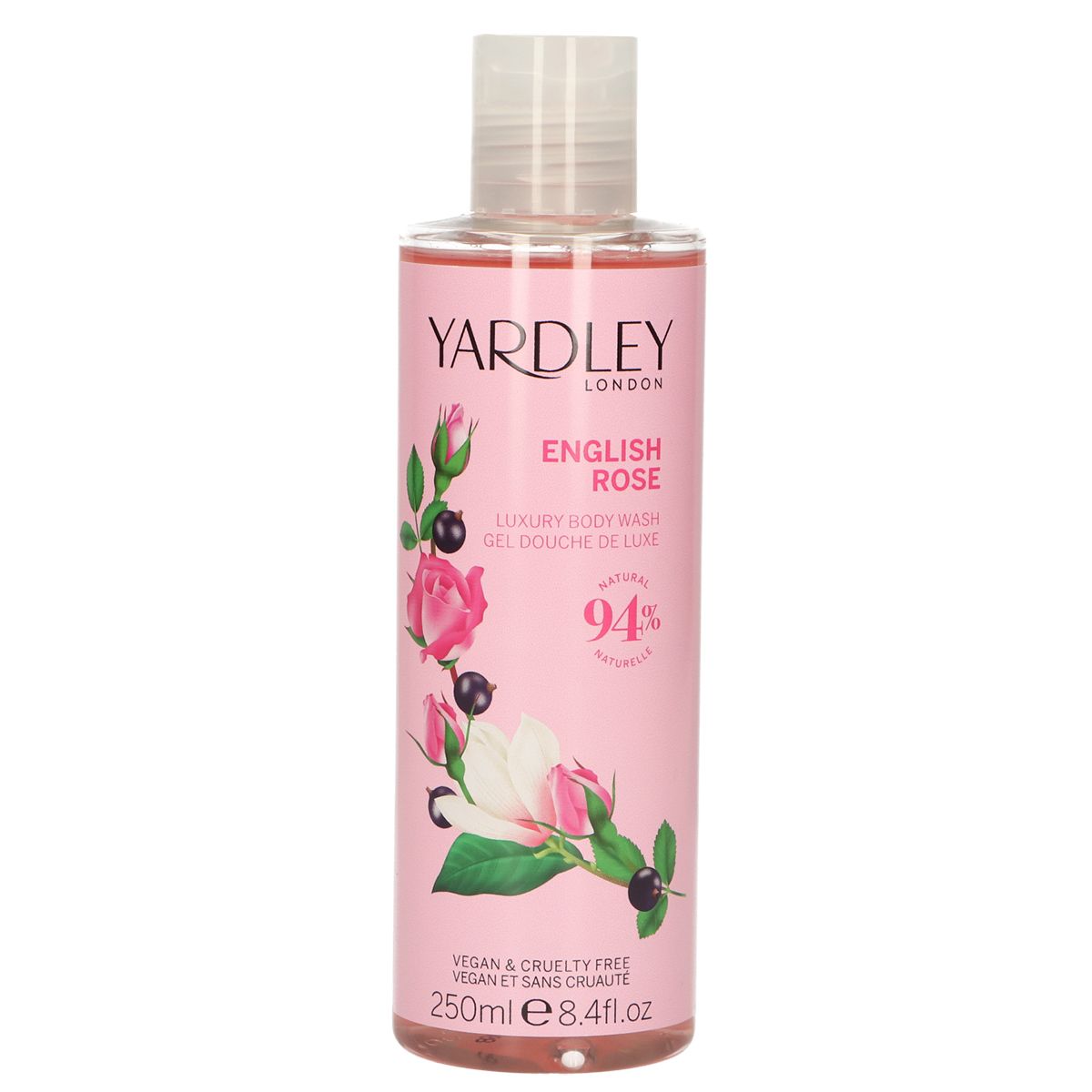 Yardley London English Body Wash Rose 250ml