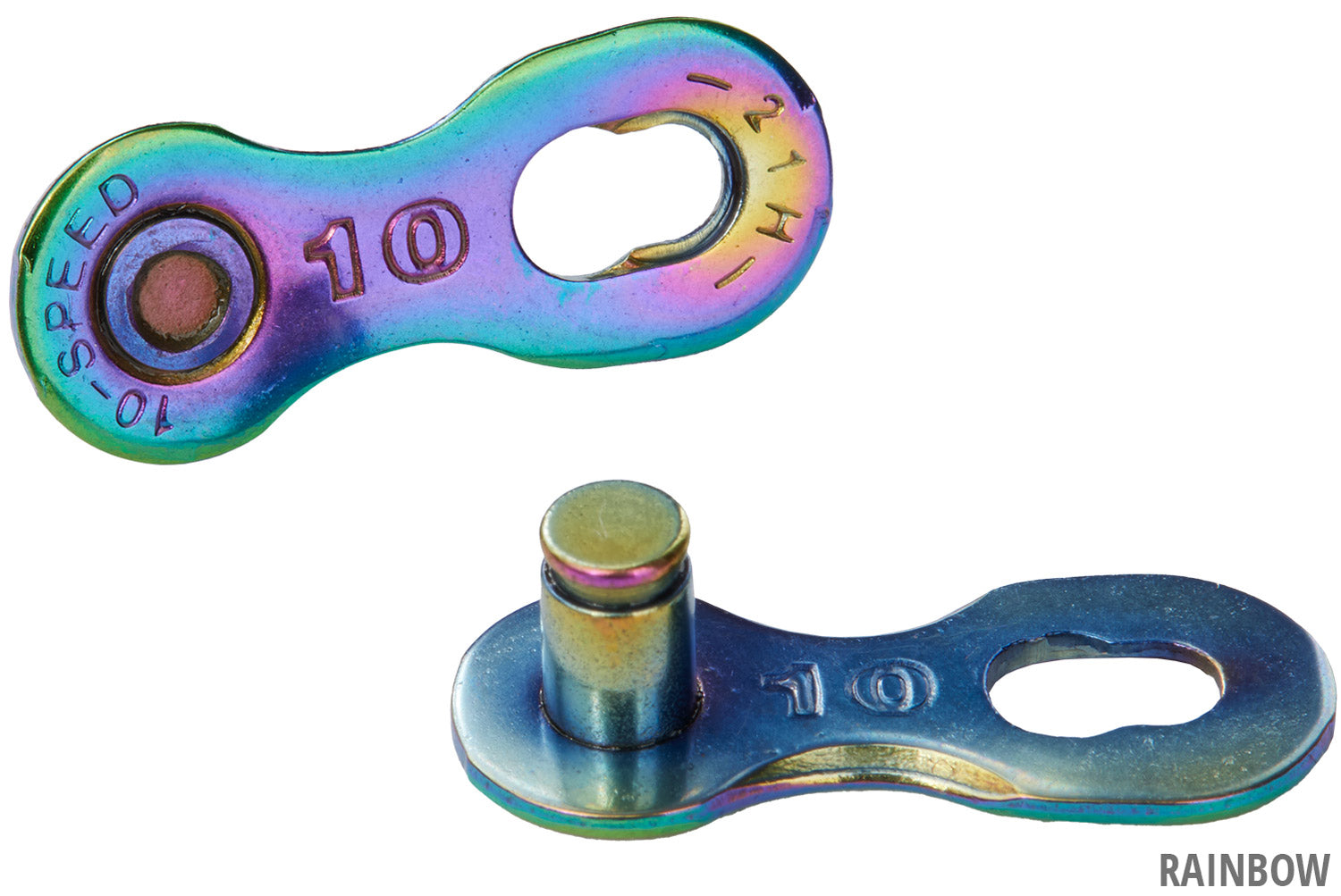 Ybn qr safety links 10-speed chain lock | rainbow