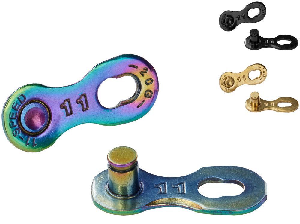 Ybn qr safety links 11-speed chain lock | gold