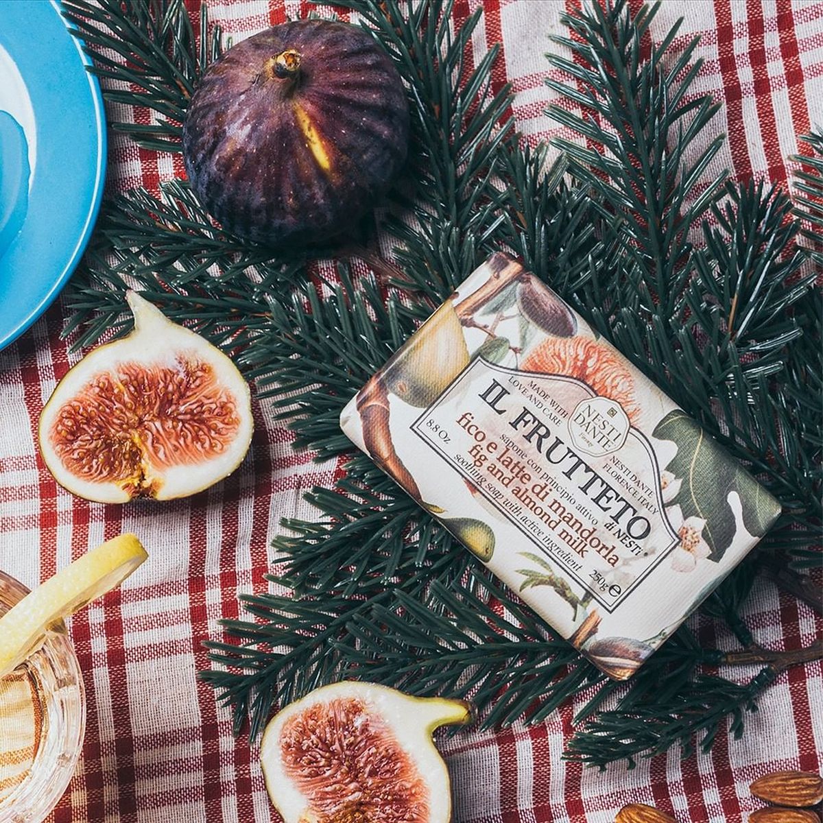 Nesti dante il frutteto vijgenamandelmelkzeep 250gr.