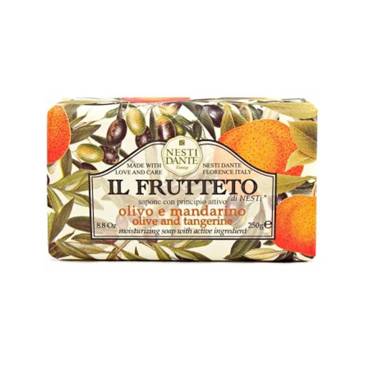 Nesti dante il frutteto olijf-mandarijnzeep 250gr.
