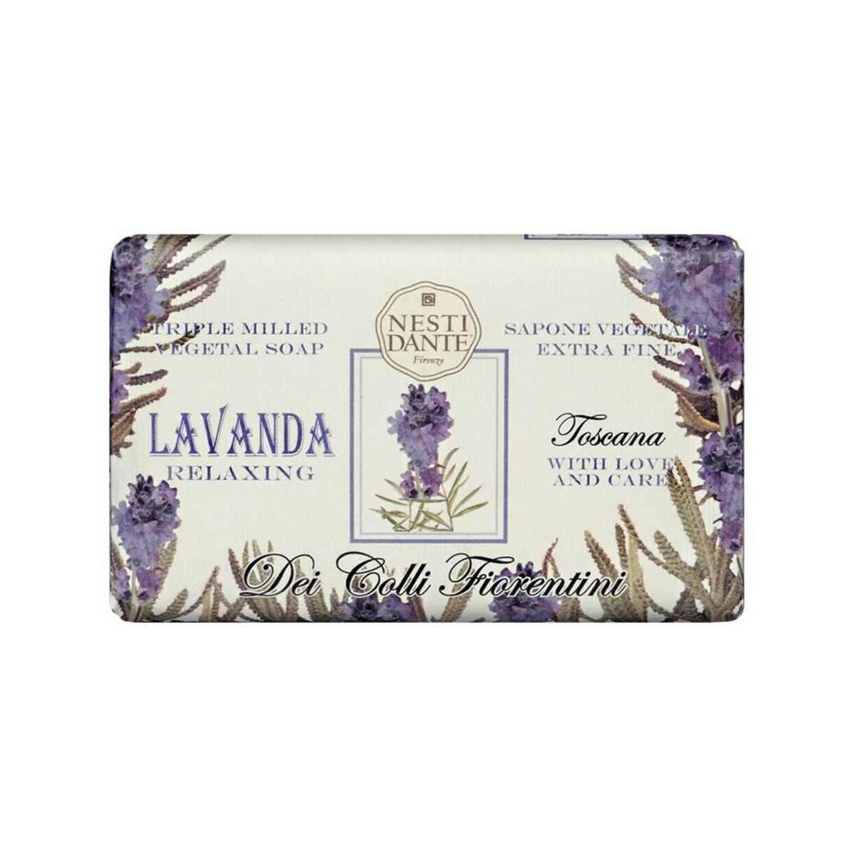 Nesti dante 6 stuks fiorentini lavendelzeep 250gr.