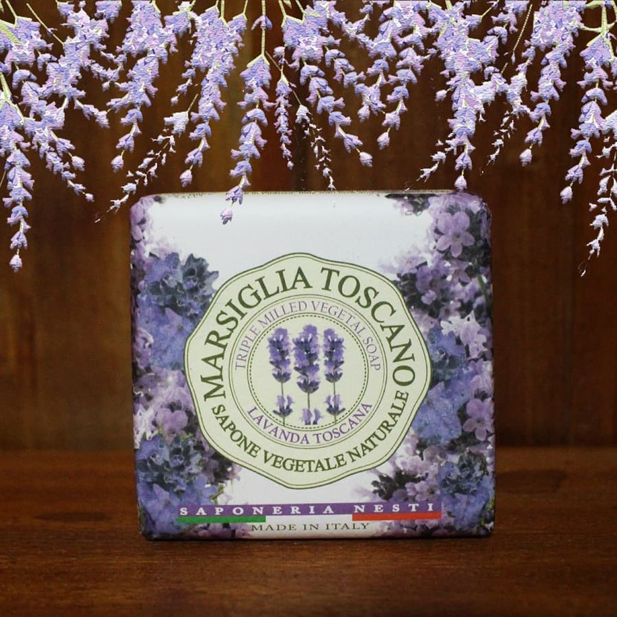 Nesti Dante Marsiglia Toscano Lavanda Zeep 200gr.