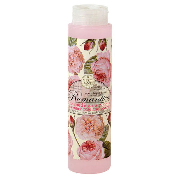 Nesti dante romantica rose peony douchegel 300ml