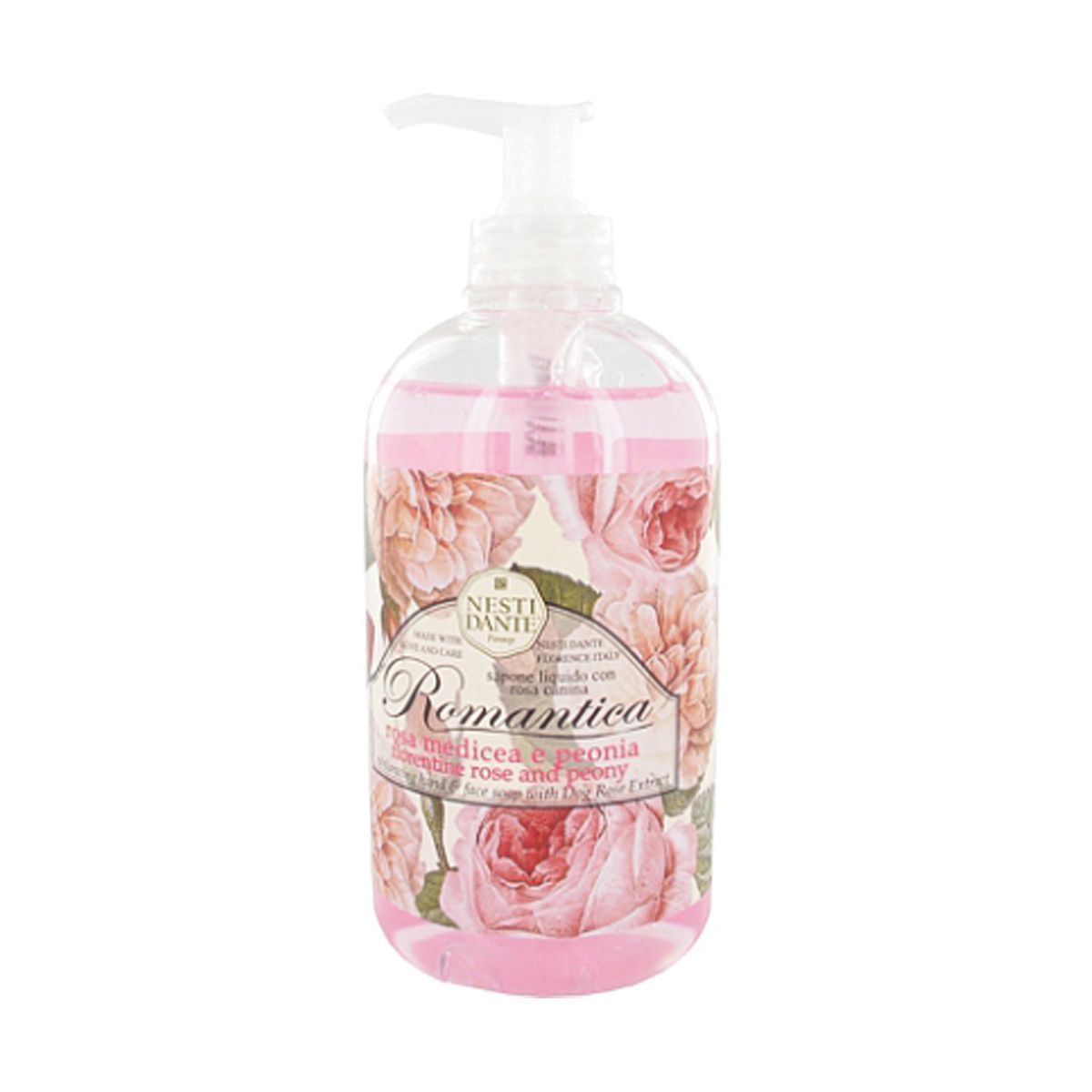 Nesti dante romantica rose pioen zeeppomp 500ml