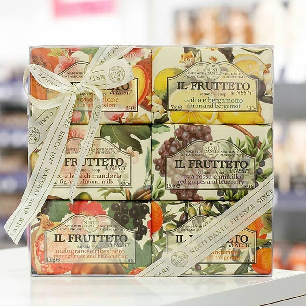 Nesti dante il frutetto geschenkset zeep 6x150gr.