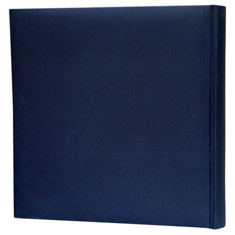 Zep Fotoalbum OB313130 ​​Katoen Con Velina Blauw met 30 vellen 31x31 cm