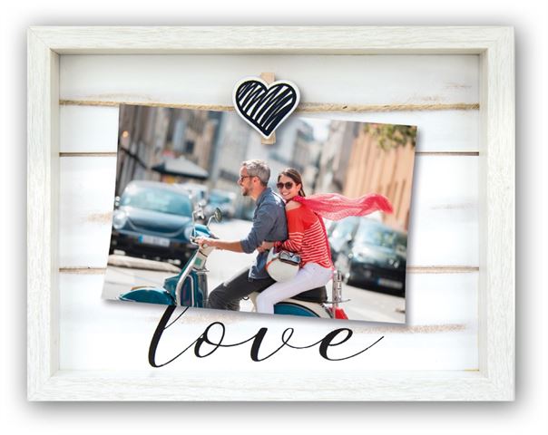 Zep Fotolijst CX64W Vivienne Wit 10x15 cm
