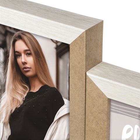 Zep Fotolijst DN697W Vercelli Wit 6x 10x15 cm
