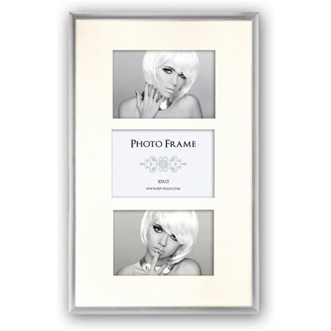 Zep Fotolijst KL346 Zilver voor 3 Foto's 10x15 cm