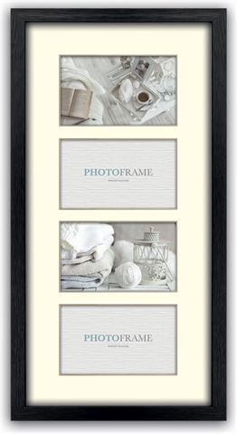 Zep Fotolijst V34105 Regent 5 Zwart 4x 10x15 cm (26x53)