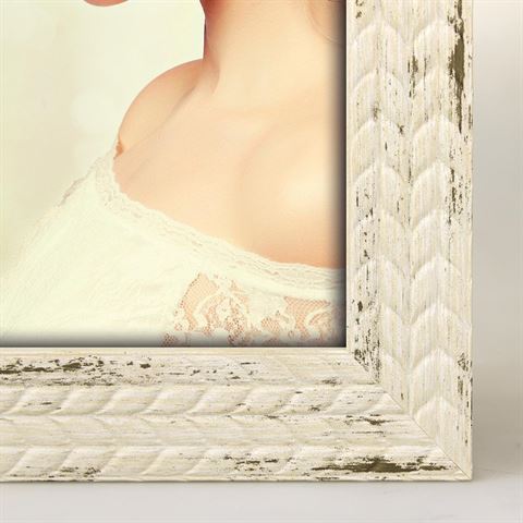 Zep fotolijst yt268w livia wit 15x20 cm
