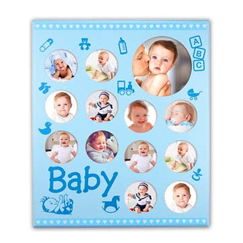 Zep WG3BL Baby Galerij Blauw 12x8x8 14x14 (36x42) cm