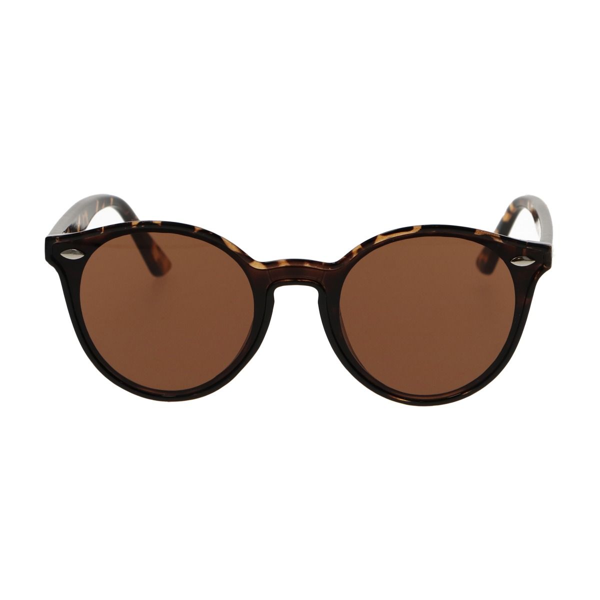 Spectrum rond zonnebril tortoise bruin dames