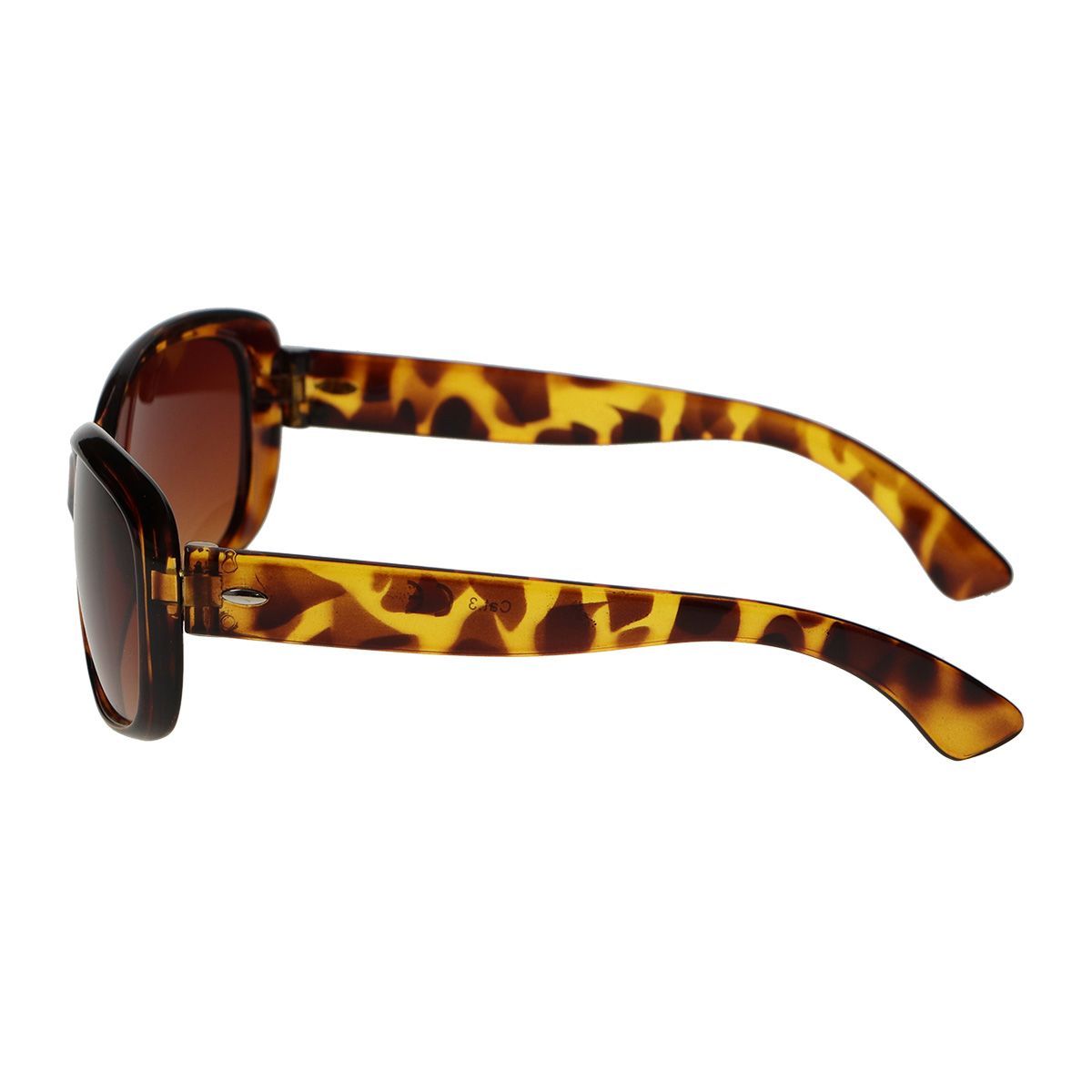 Spectrum zonnebril ovaal schildpad bruin dames