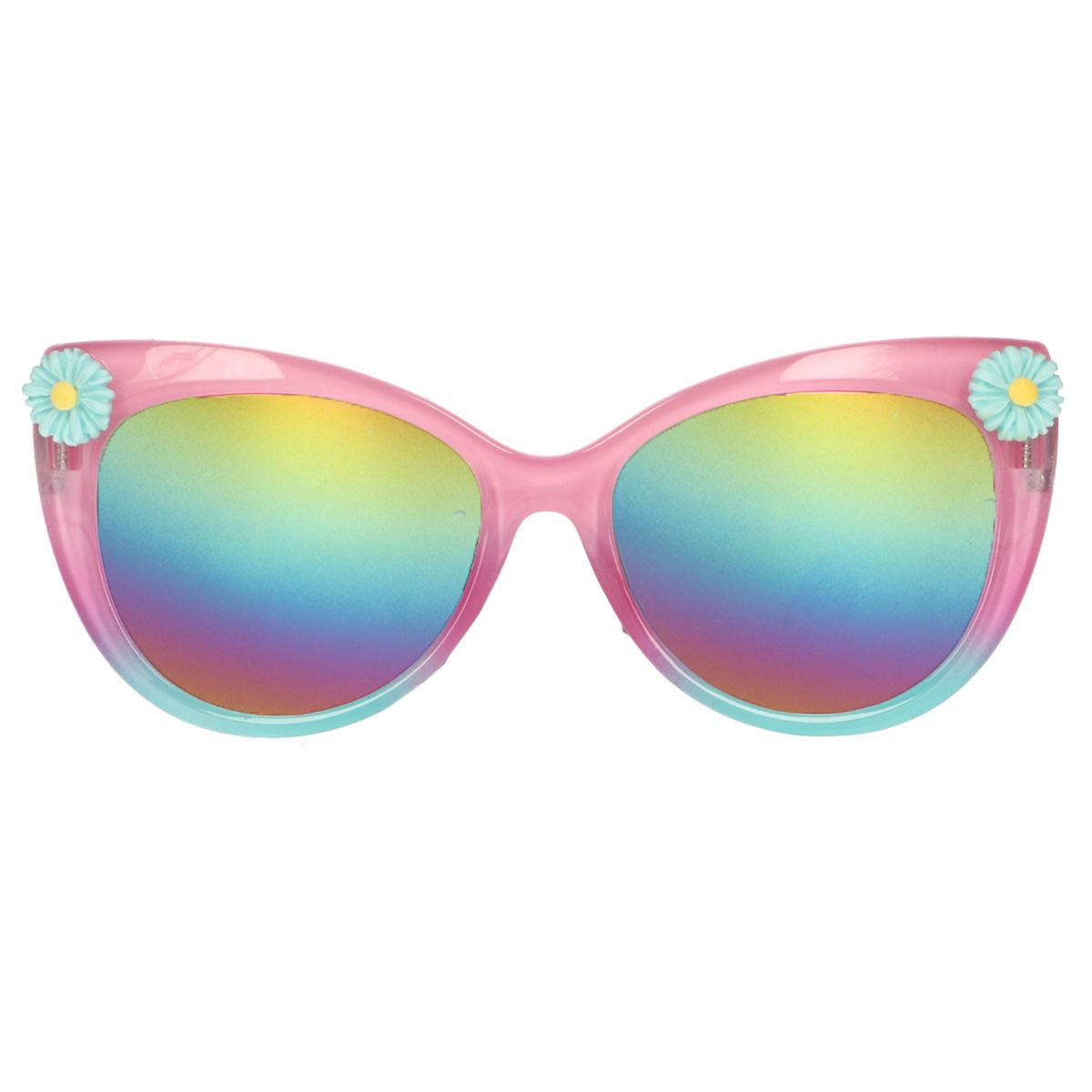 Spectrum zonnebril roze blauw bloemtjes meisjes