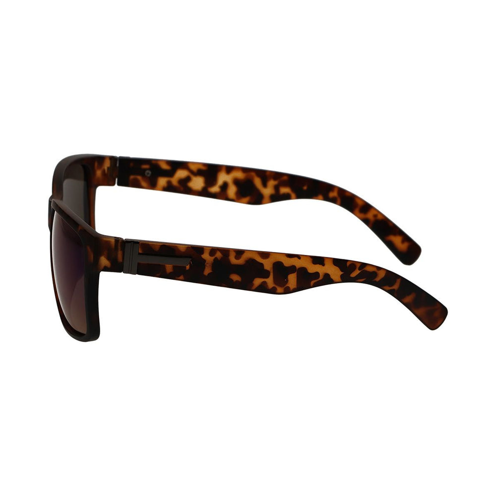 Spectrum gepolariseerde zonnebril vierkant tortoise blauw unisex