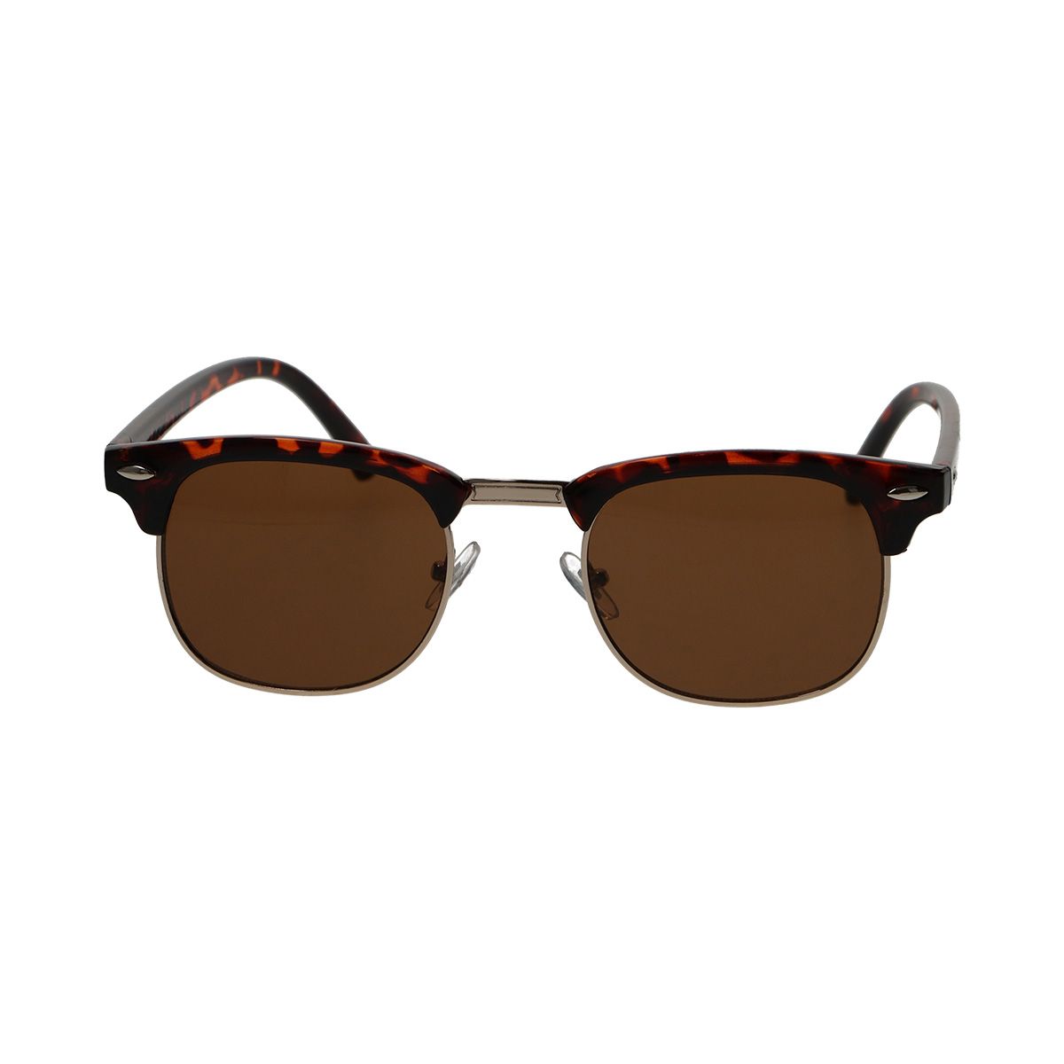 Spectrum zonnebril club vierkant havana goud bruin unisex