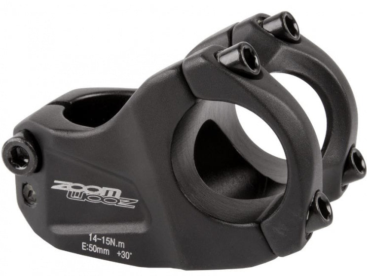 Zoom Stuurpen Voorbouw Vast Downhill 28,6 50 31,8 mm Zwart