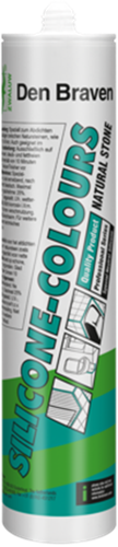 Den braven zwaluw silicone-colours + natural stone | 310 ml | ral 9007 (grijs aluminiumkleurig) (12 stuks) - 211903
