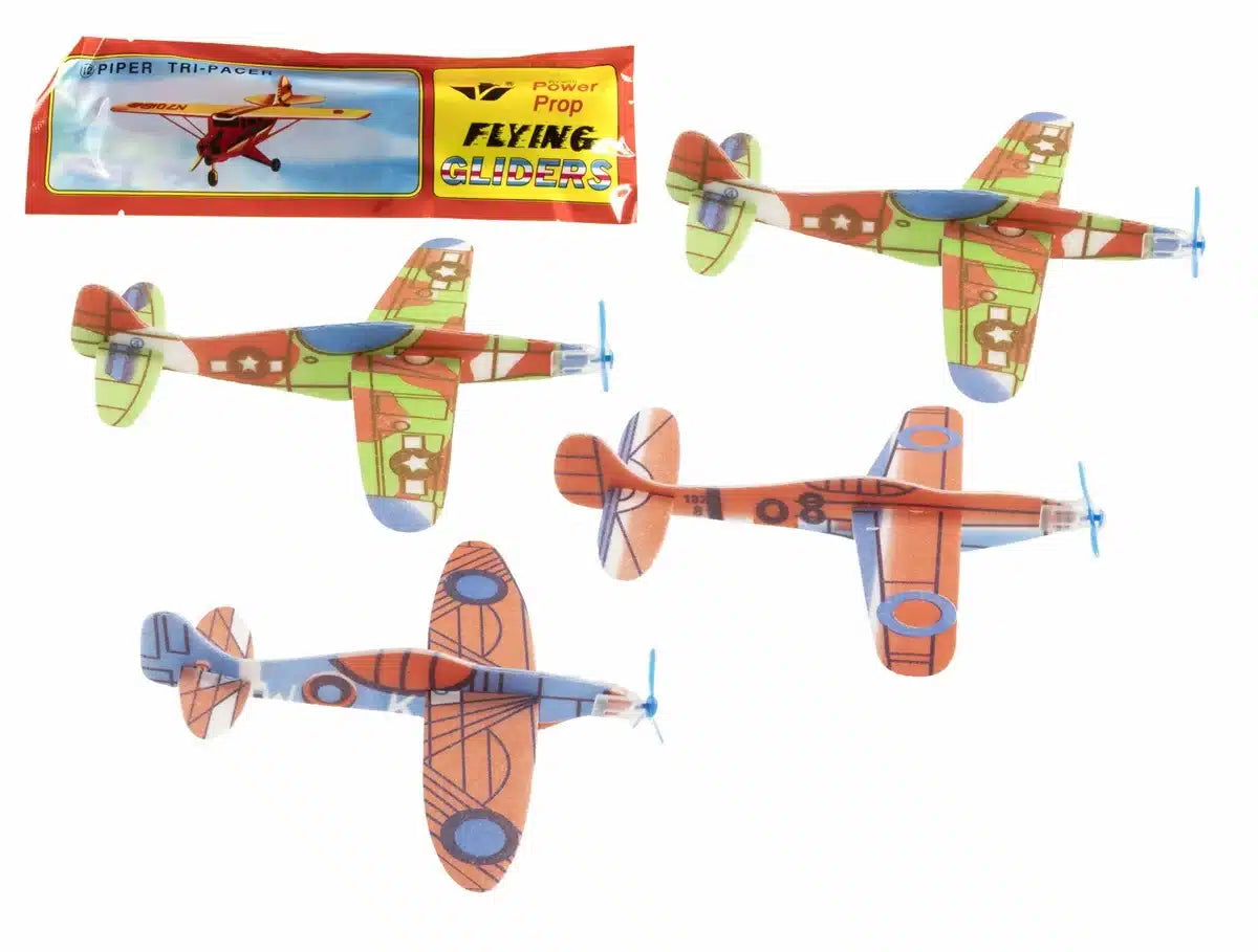 Jonotoys speelgoed zweefvliegtuig met propeller