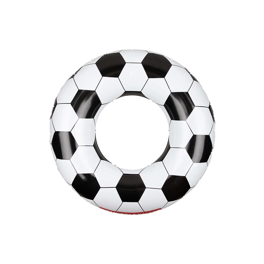 Voetbal | zwart witte zwemband ø 90 cm