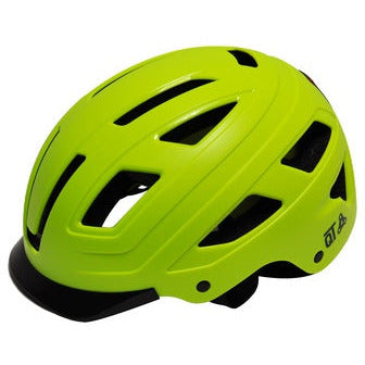 Qt cycle tech helm urban style fluo maat m 52-58 cm