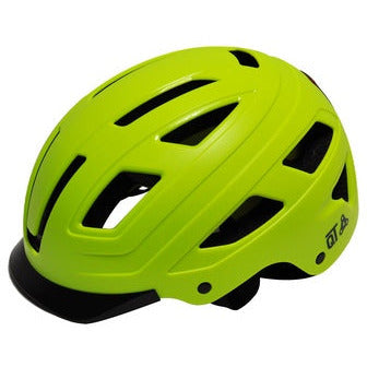 Qt casque cycle tech style urbain fluo taille l 58-62 cm 2810391