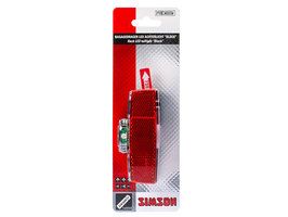 Simson Achterlicht Block led batterij bagagedrager rood