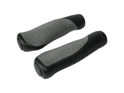 Qtcycletech QT Cycle Tech Grips 135mm Grey-Black Blister 0502122