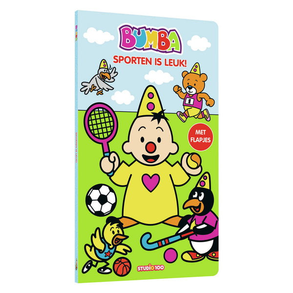 Studio 100 Board Book with flaps Sports are Fun!