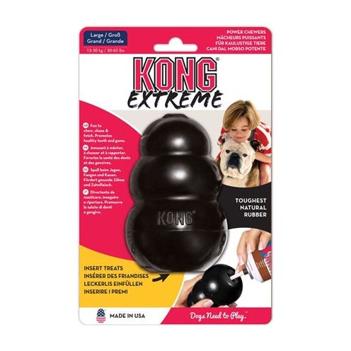 Kong extreem zwart