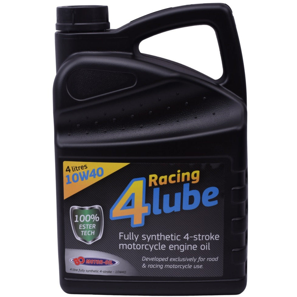 Bo motorolie motorolie bo racing 4 lube 10w-40 synth ester (4l)