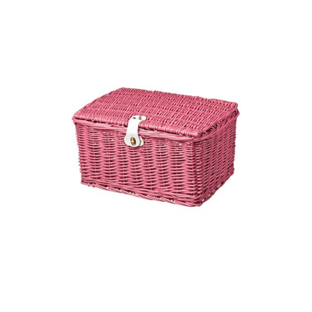 Panier FALKX Rose Small 42x28x21, produit naturel donc risque d'endommagement et ou différence de couleur
