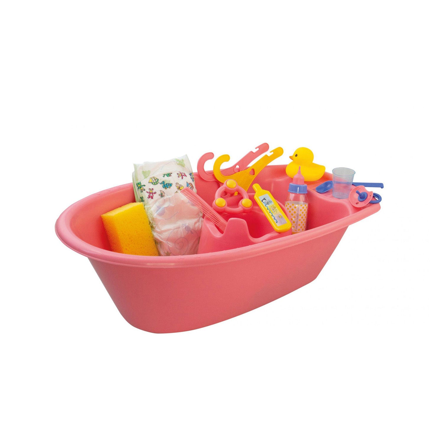 Poppenbad met accessoires