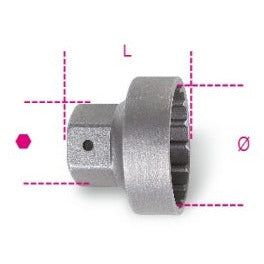 Beta 3793 1 extracteur de boitier de pédalier 16 pans shimano 1 2 clé à douille