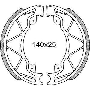Remsegmentet Newfren GF0268 Piaggio Runner, Hexagon-125 180