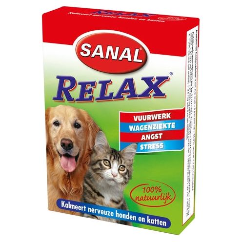 Sanal dog cat relax kalmeringstablet