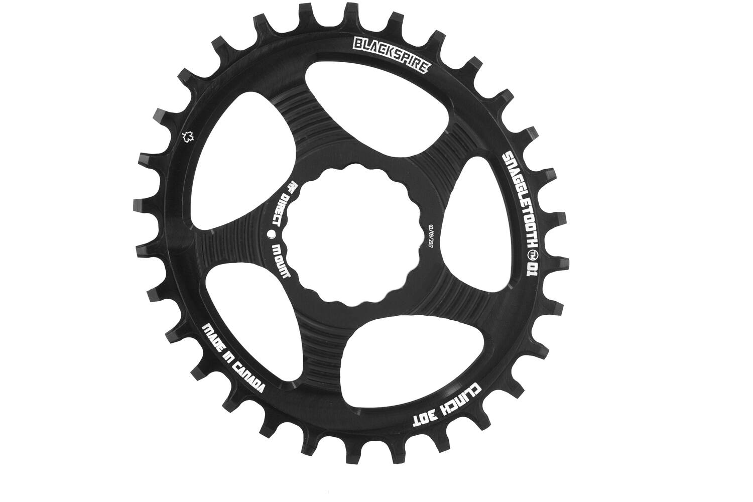 Blackspire - kettingblad snaggletooth oval raceface clinch 30 6mm offset