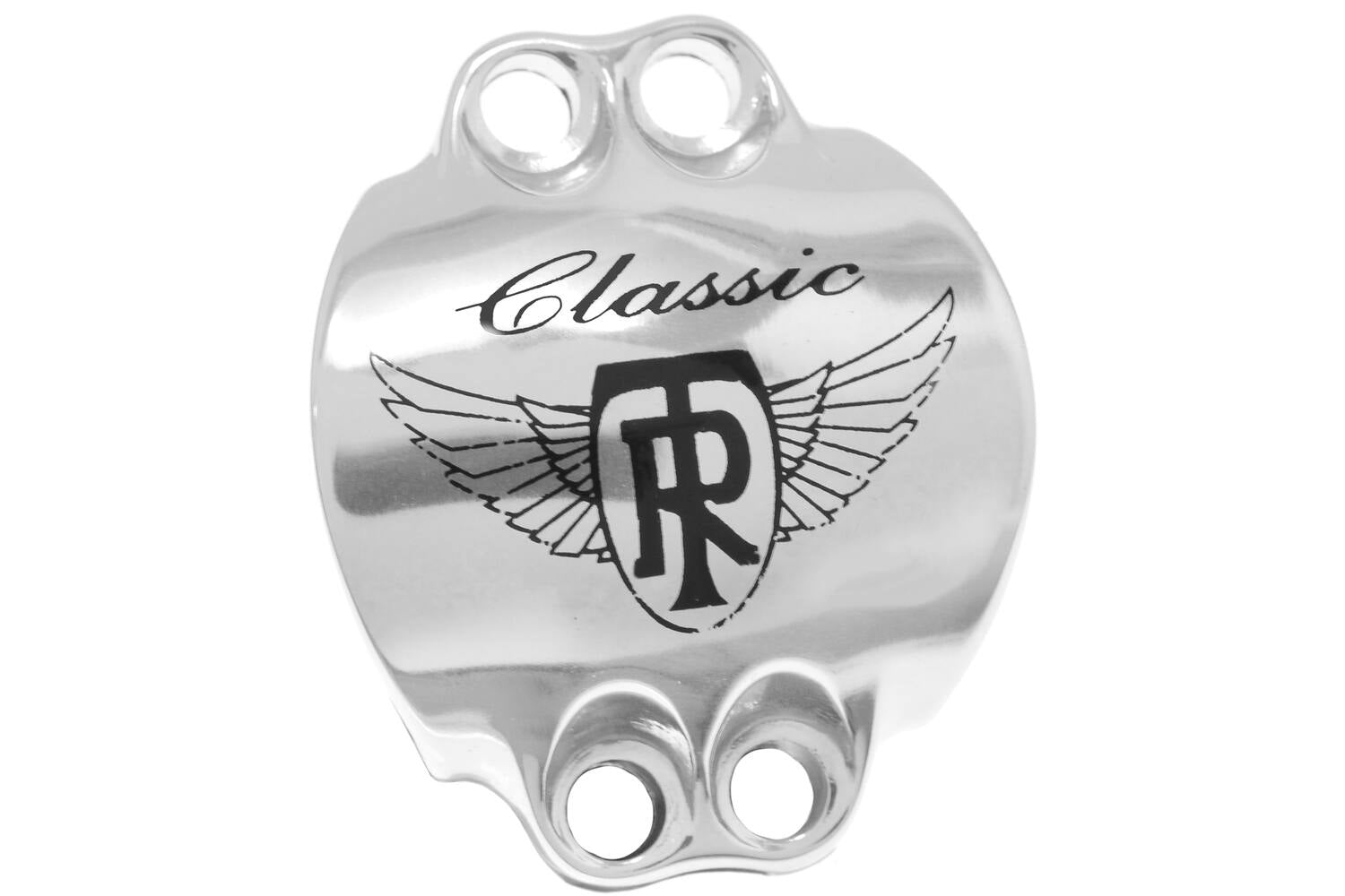 Ritchey - stuurpen frontplaat klassiek 4-assig hoogglans gesil