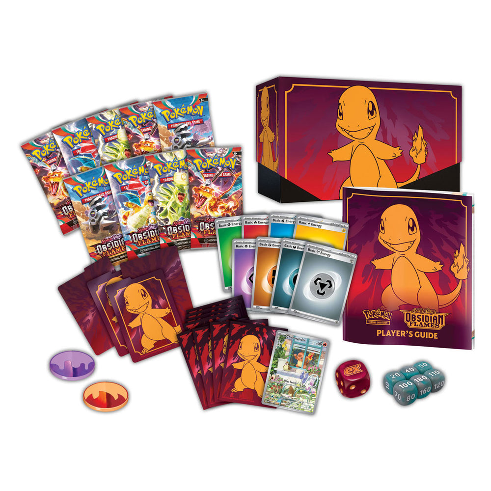 Pokémon TCG Scarlet Violet Obsidian Flames Elite Trainer Box