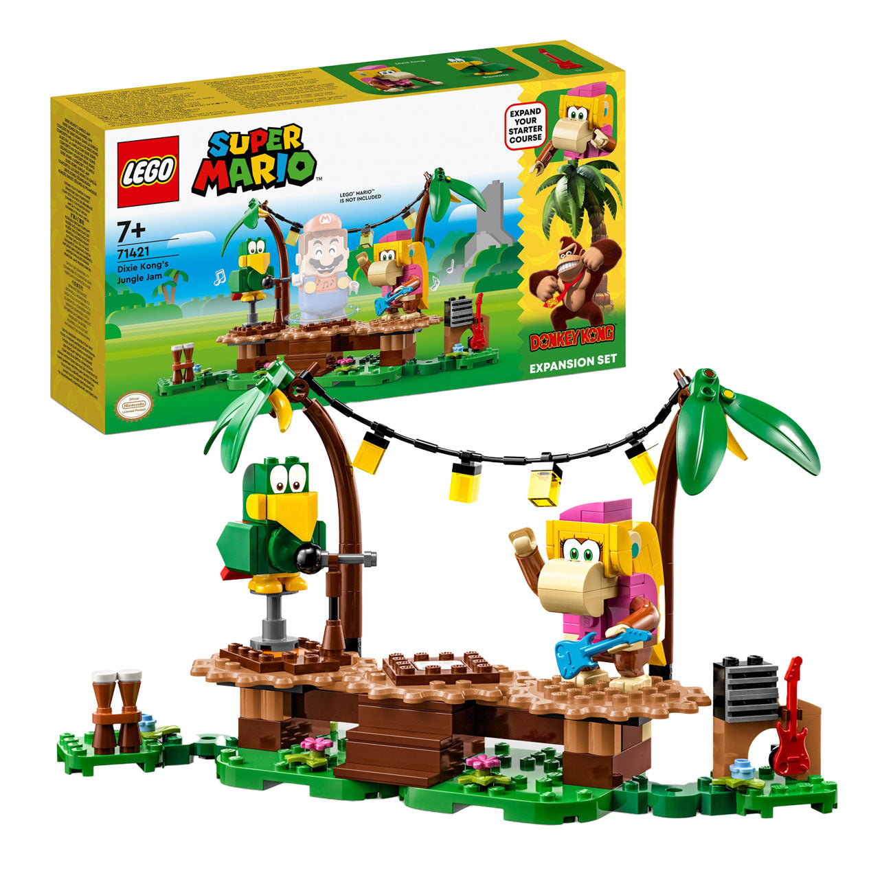 LEGO Super Mario 71421 Uitbreidingsset: Dixie Kongs Jungleshow