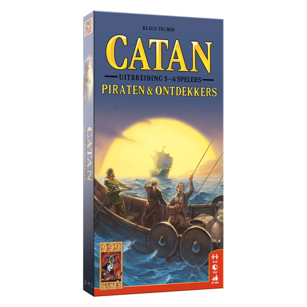 Catan: Uitbreiding Piraten Ontdekkers 5 6 spelers Bordspel
