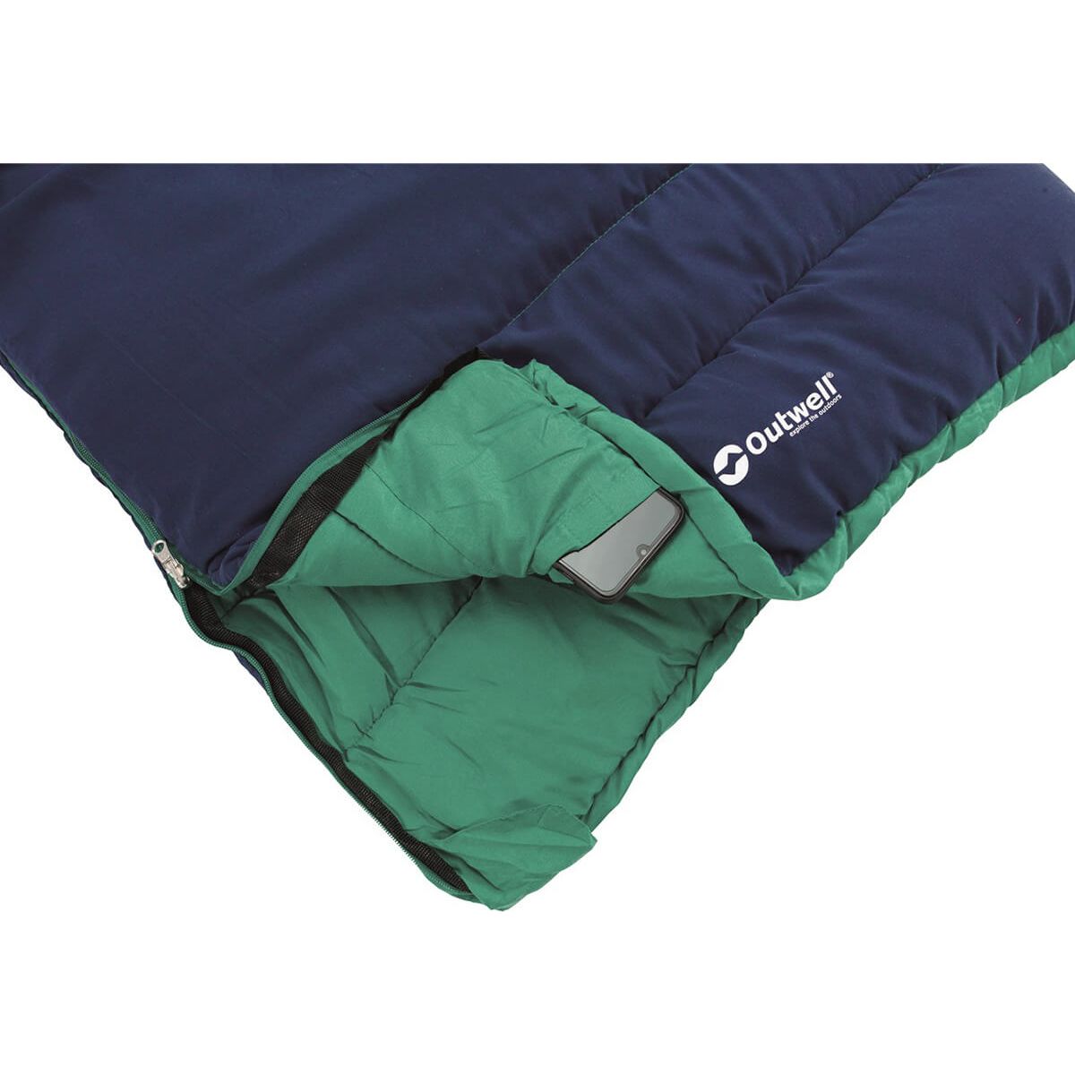 Outwell Champ slaapzak blauw