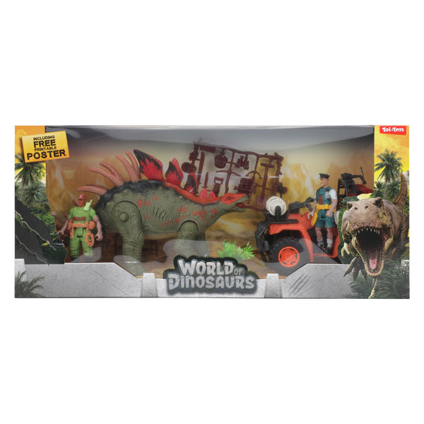 World of Dinosaurs Speelset Quad met Dino