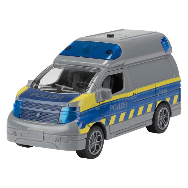 Cars Trucks Frictie Politiebusje (DE) met Licht en Geluid