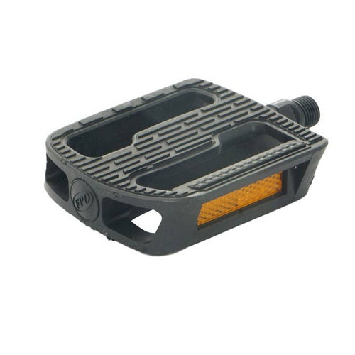 Qtcycletech QT Cycle Tech pedal anti-slip plastic black 3/16 bulk