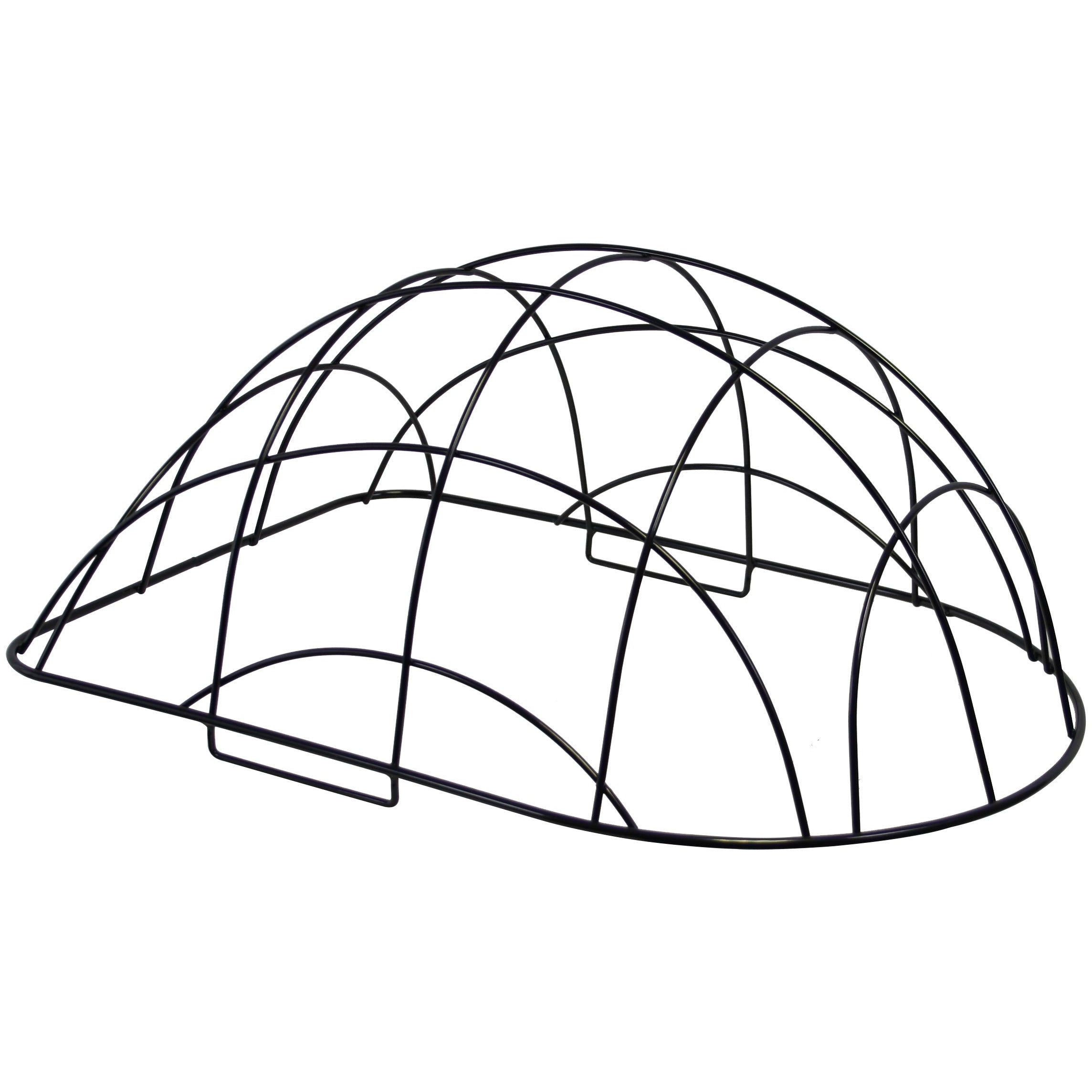 Qtcycletech qt cycle tech hondenmand koepel staal zwart 40x31x18 cm 2007380