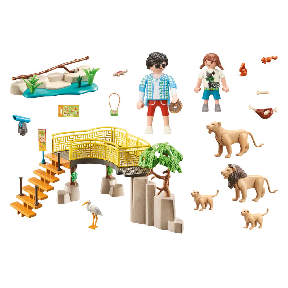 Playmobil Family Fun Leeuwen in het Buitenverblijf - 71192